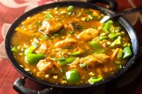 Garlic Chicken Gravy With Boneless